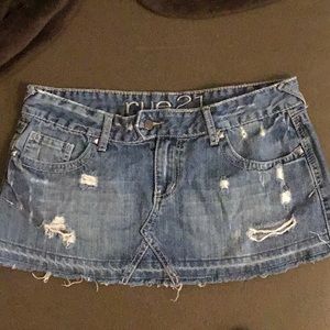 Rue 21 short Denim cutoff Skirt size 9